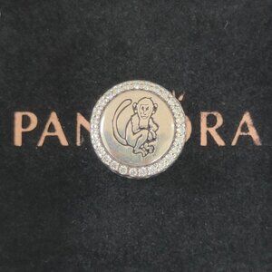 Pandora Silver Monkey Charm